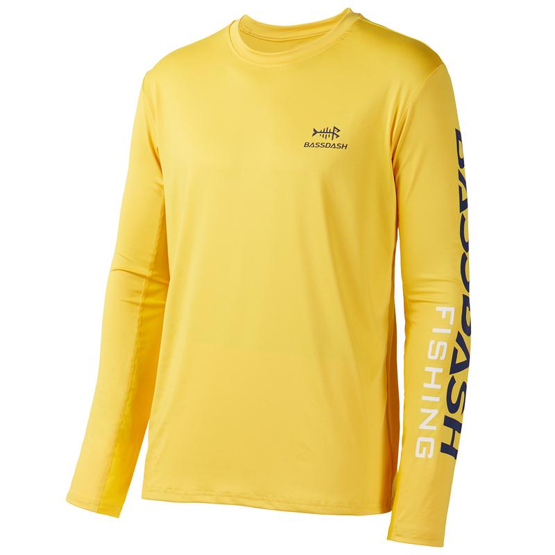 Bassdash Men’s UV Sun Protection UPF 50+ Fishing Shirts Long Sleeve Tee