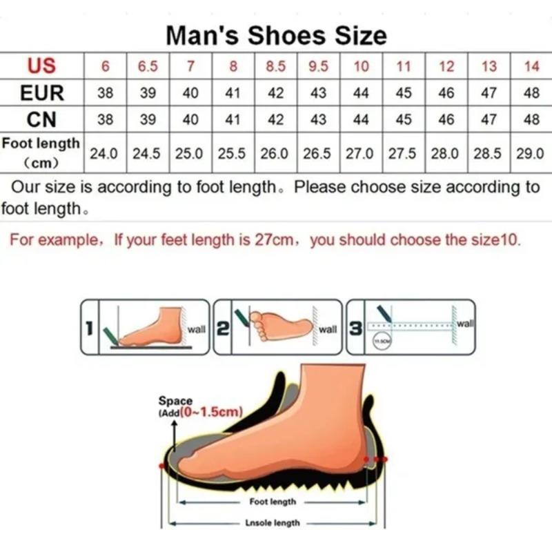 Men's Outdoor Sports Shoes Casual Leather Sneakers Breathable Waterproof Camping Shoes Anti-slip Shock Absorption Hiking Shoes