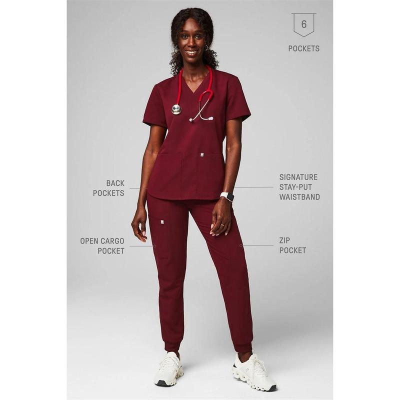 Fabletics Women's High Rise On-Call Scrub Jogger