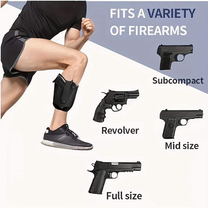 Quick holster Outdoor tactical leg hiding holster Elastic gaiter Invisible holster, convenient and convenient, concealed, unisex, outdoor gaiter holster