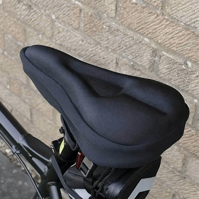 Bicycle Saddle Cover With Adjustable Locking Drawstring, Soft Comfortable Bike Seat Cushion For Mountain Bike Road Bike City Bike Exercise Bike