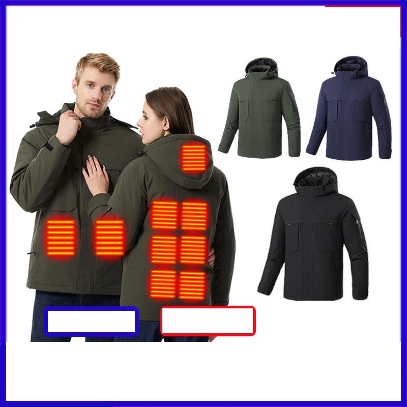 NEW 2025 Heating Cotton Clothing Couple's Jacket Smart Electric Heating Cotton Clothing Outdoor Mountaineering Heating Clothing