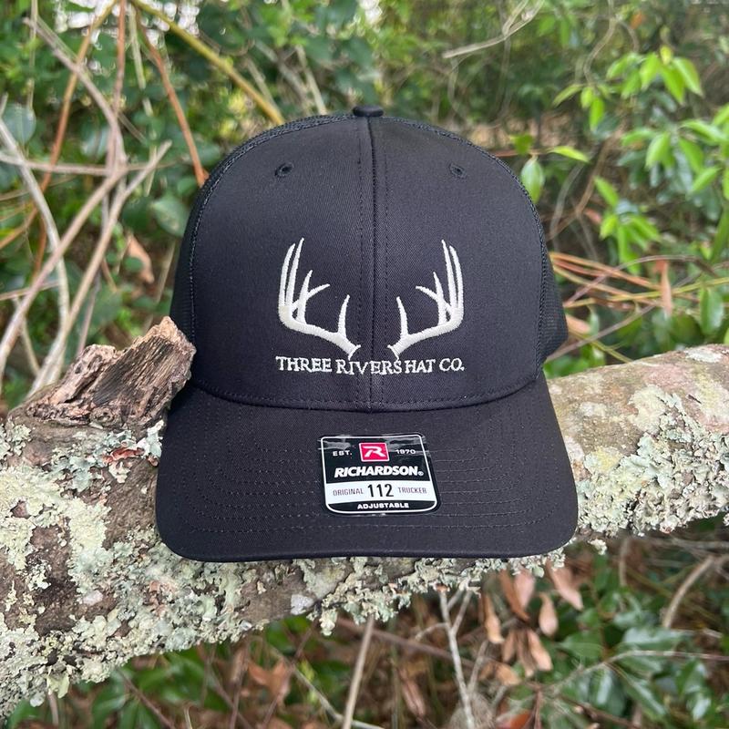 Classic Whitetail Rack - Richardson 112 Trucker Snapback Hat