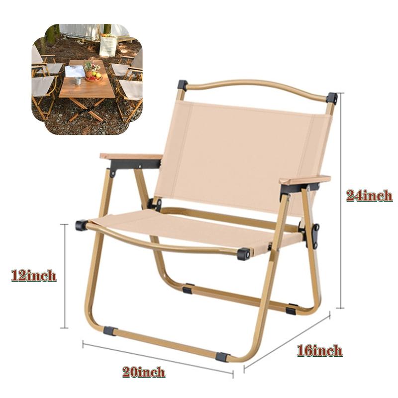 Outdoor Chair Camping Chair Foldable Stable & Sturdy Comfortable