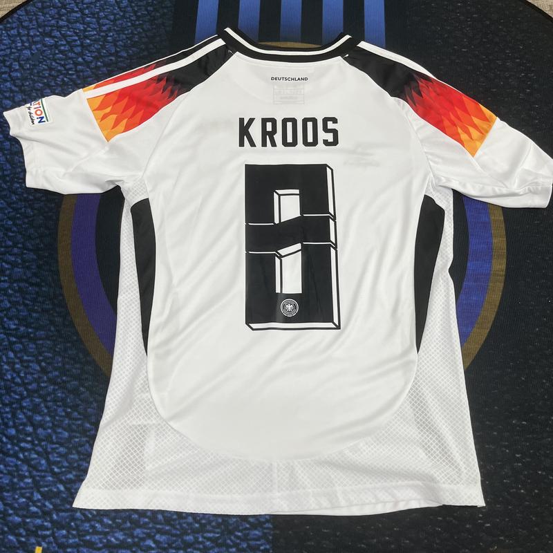 Soccer Jersey  Player Version Loose Fit #8 Kroos Germany