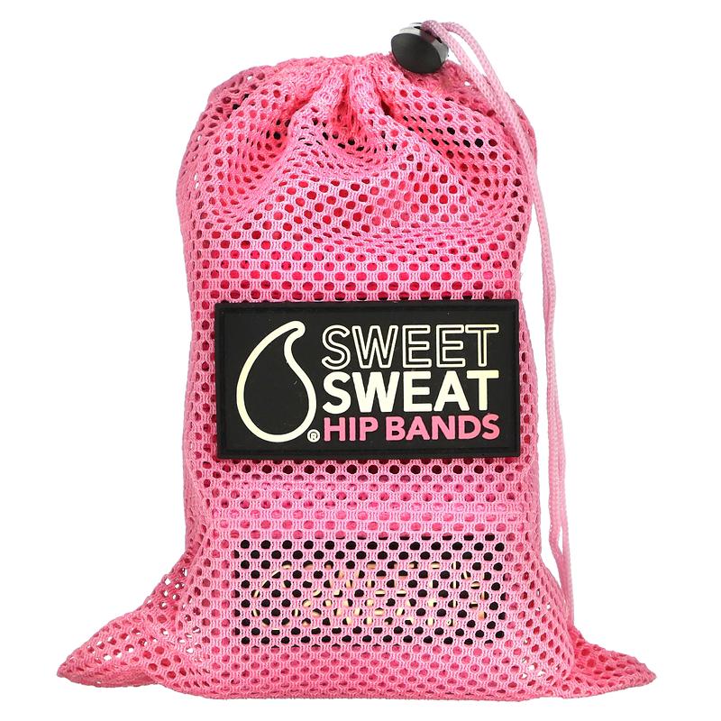 Sports Research Sweet Sweat®, Hip Bands, Pink, 3 Bands