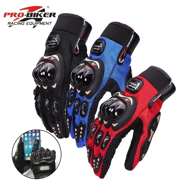 Suitable For Motorcycles, Mountain Bikes, Road Bikes, Off-road Motorcycles, Spring, Summer, Autumn, And Winter Unisex Finger Touch Screen Gloves For Men And Women, Breathable Cycling Gloves, Motorcycle Gloves, Bicycle Gloves.