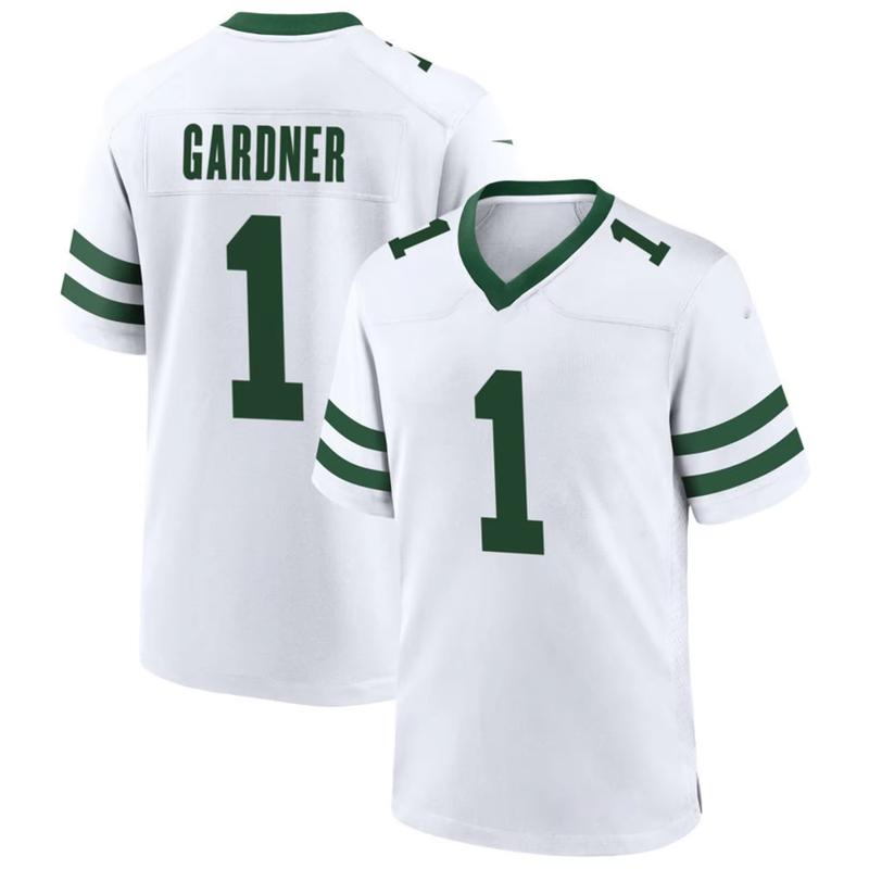 Rodgers #8 Jets Jersey, Wilson #17, Hall #20, Gardner #1, Williams #95 - Jets Limited Jersey - Personalized Jets Limited Edition Jersey