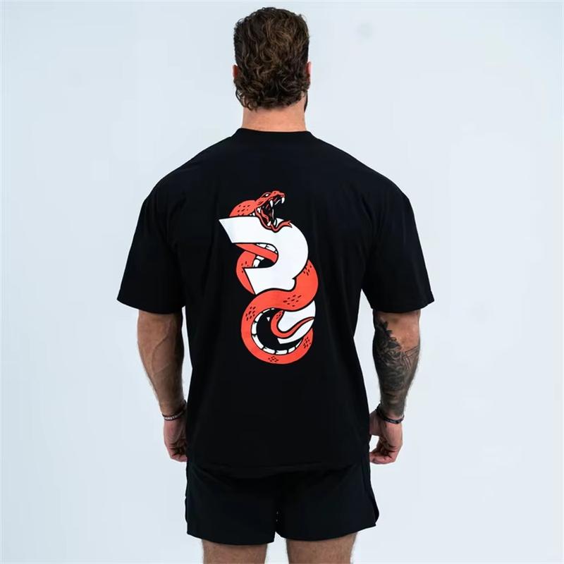 CBUM Workout T Shirts Oversized Raw CBUM Merch Camiseta Short Sleeve Tees Fitness Chris Bumstead THAVAGE Gym Clothing