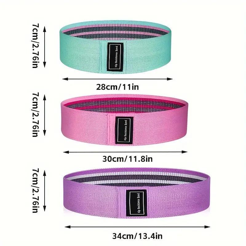 Yoga Resistance Band, 1 Count Non-slip Elastic Band, Fitness Band for Leg & Hip Lift, Body Stretching, Body Training, Yoga, Pilates