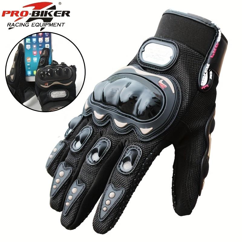 Suitable For Motorcycles, Mountain Bikes, Road Bikes, Off-road Motorcycles, Spring, Summer, Autumn, And Winter Unisex Finger Touch Screen Gloves For Men And Women, Breathable Cycling Gloves, Motorcycle Gloves, Bicycle Gloves.