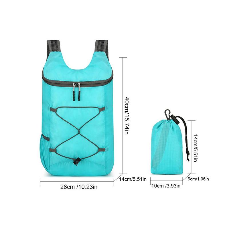 Waterproof Sports Storage Bag, 1 Count Portable Foldable Backpack, Lightweight Sports Bag for Outdoor Camping Hiking Swimming