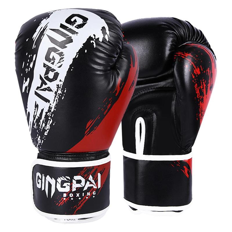 Breathable Boxing Gloves, 1 Pair Professional Boxing Gloves for Men & Women, Training Gloves for Boxing, Muay Thai, Kickboxing, Martial Arts