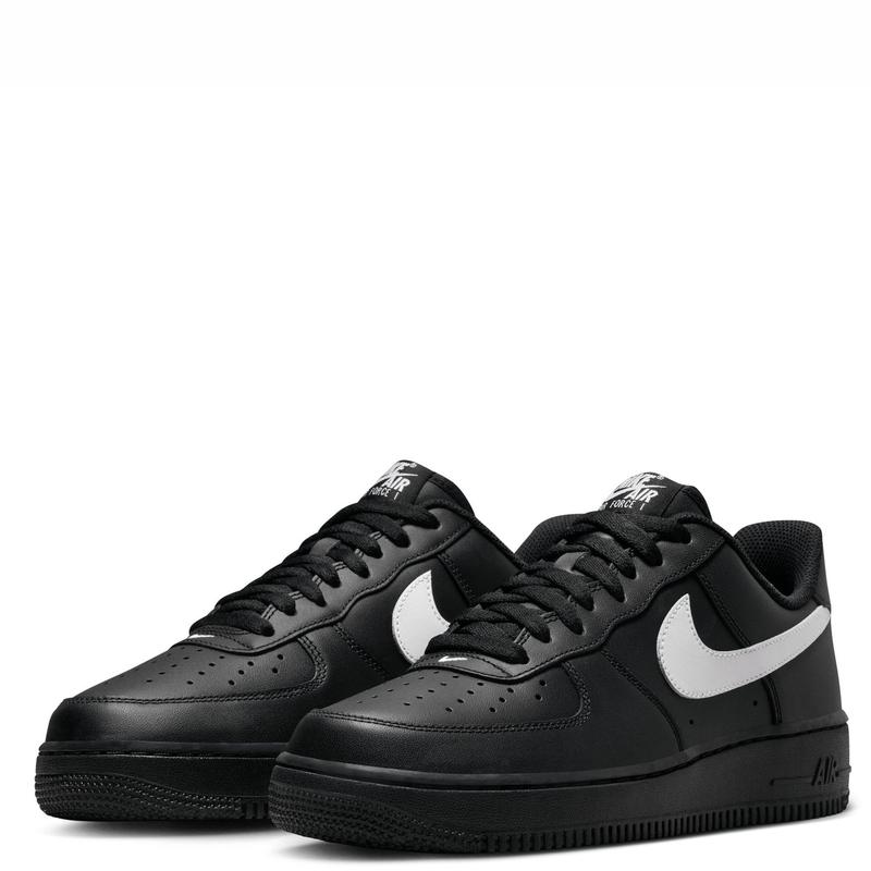 Men's Nike Air Force 1 '07 Black White-Black (FZ0627 010)