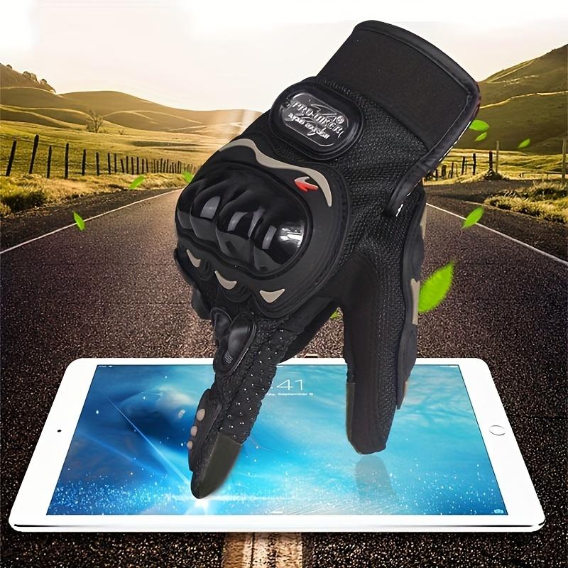 Suitable For Motorcycles, Mountain Bikes, Road Bikes, Off-road Motorcycles, Spring, Summer, Autumn, And Winter Unisex Finger Touch Screen Gloves For Men And Women, Breathable Cycling Gloves, Motorcycle Gloves, Bicycle Gloves.