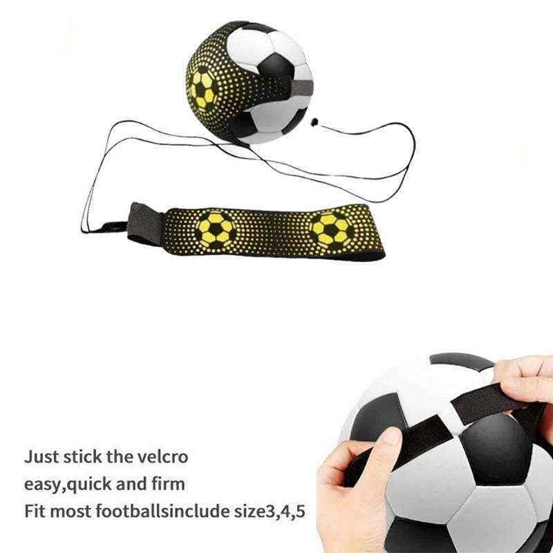 Elastic Soccer Training Ball, 1 Set Football Volleyball Training Bouncer, Ball Sports Equipment for Indoor Outdoor Use, Christmas Gift