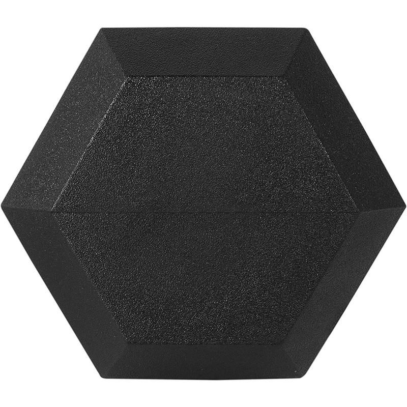 Balancefrom Rubber Encased Hex Dumbbell in Pairs, Singles or Set BalanceFrom