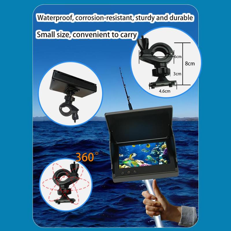 4.3 Inch Fish Finder, 1 Set 1080P Color Monitor & 20M 15M 30M Length, Underwater Fishing Camera, Ice Sea River Fishing Accessories