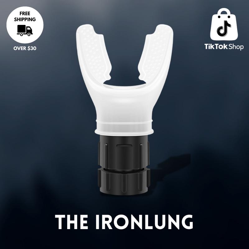 IronLung Lung Trainer - High Quality Cardio Gym Training Tool for Breathing Stamina Fitness IronLung Lung