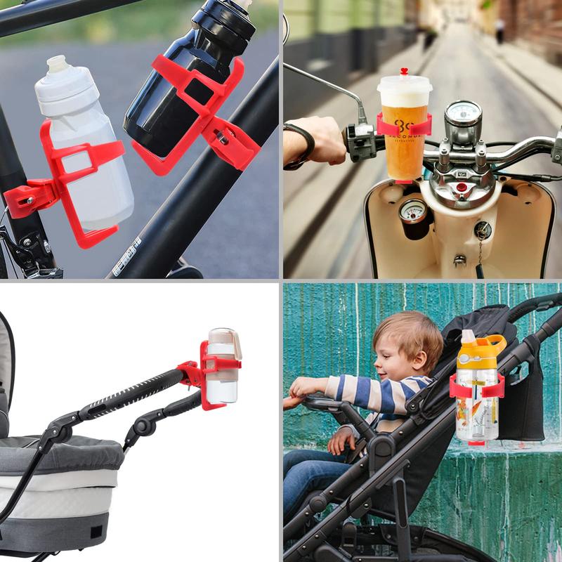 Bicycle Water Bottle Holder, 360 Degree Rotating Cup Holder, Suitable for Bicycle Electric Scooter Mountain Bike