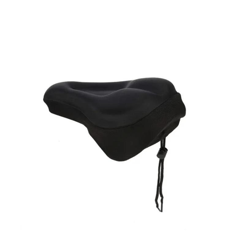 Bicycle Saddle Cover With Adjustable Locking Drawstring, Soft Comfortable Bike Seat Cushion For Mountain Bike Road Bike City Bike Exercise Bike