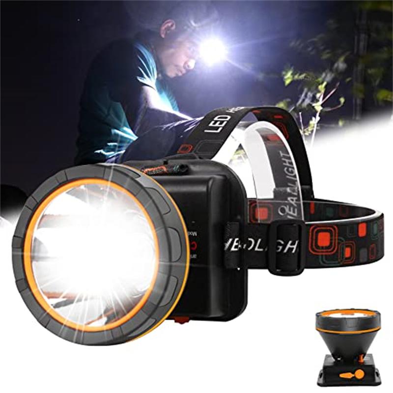 Outdoor Motion Sensor Type-C USB Rechargeable Camping Headlight, Head Lamp For Adults, Waterproof Headlight For Camping, Running, Fishing, Cycling