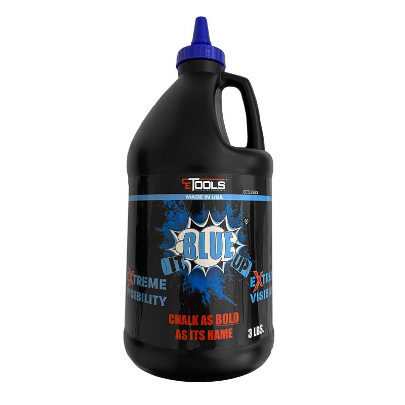 Blue it Up Extreme Visibility Marking Chalk - 3lb