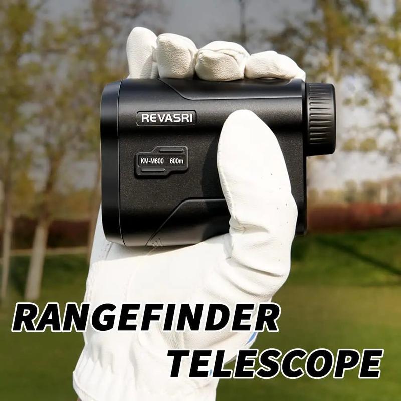 600M Yard Golf Laser Rangefinder with Slope Compensation, Flagpole Lock, Vibration Feedback, and USB Rechargeable – Perfect for Golfing