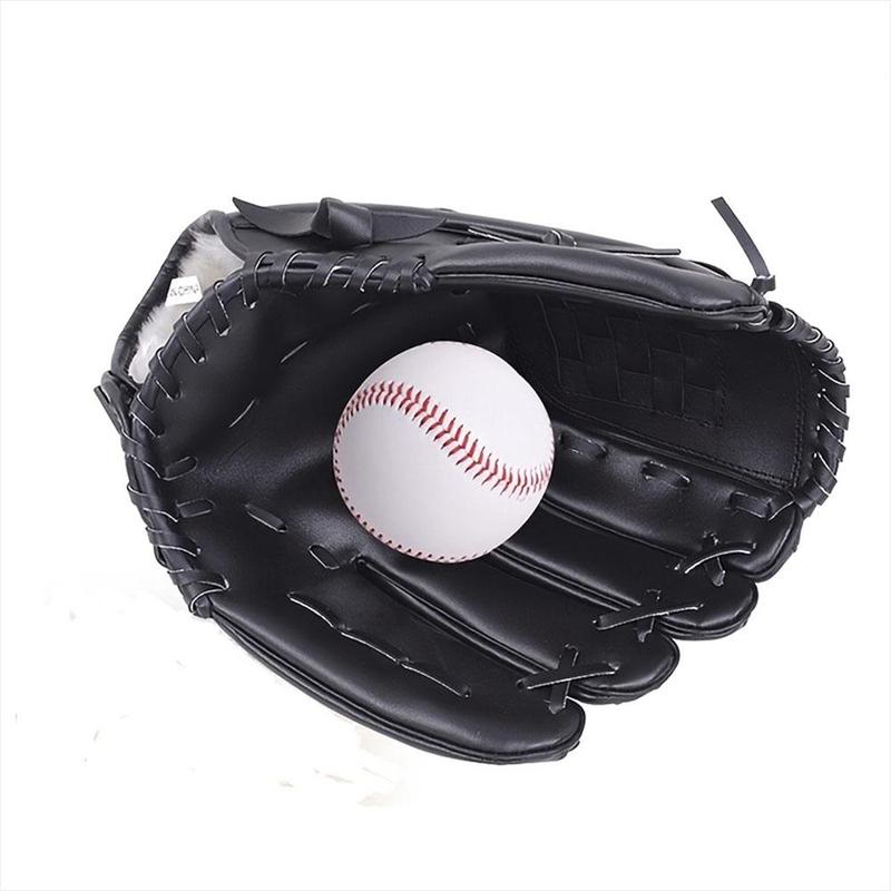 Baseball Glove, Soft & Durable Faux Leather Baseball Glove, Professional Training Baseball Tool, Bouncing Baseball Glove for Outdoor Sports