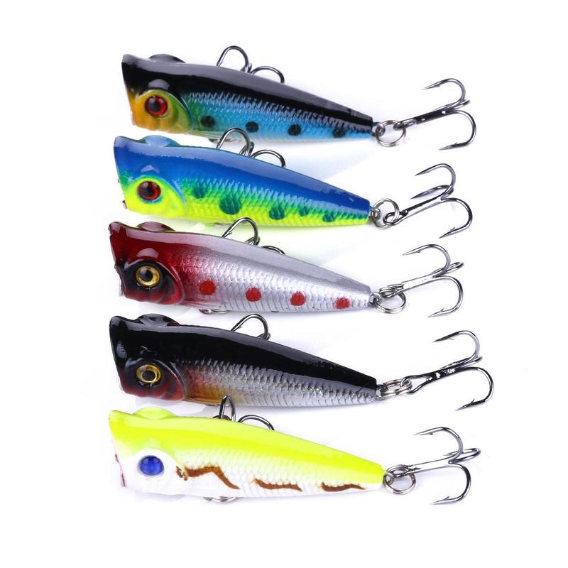 Mixed Size Artificial Fishing Lure, 30pcs Colorful Simulation Fishing Bait with Hook,  Fishing Lures Kit,  Baits with Hooks for Saltwater Freshwater, Fishing Accessories for Outdoor Fishing