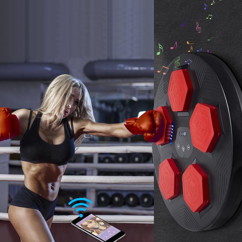 Music Boxing Machine with Bluetooth-Enabled Wall-Mounted Smart Music Boxing Machine