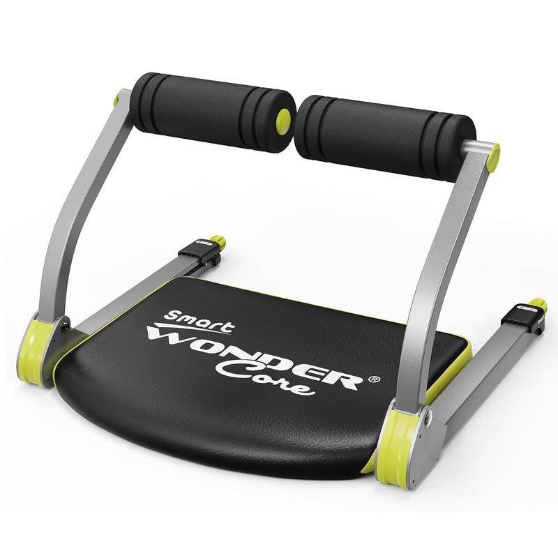 Wonder Core Smart Crunch Exercise Machine - Adjustable Resistance for Core Abs, Marline, 8-in-1 Multi-Purpose Workout, TUV Certified adjustable size