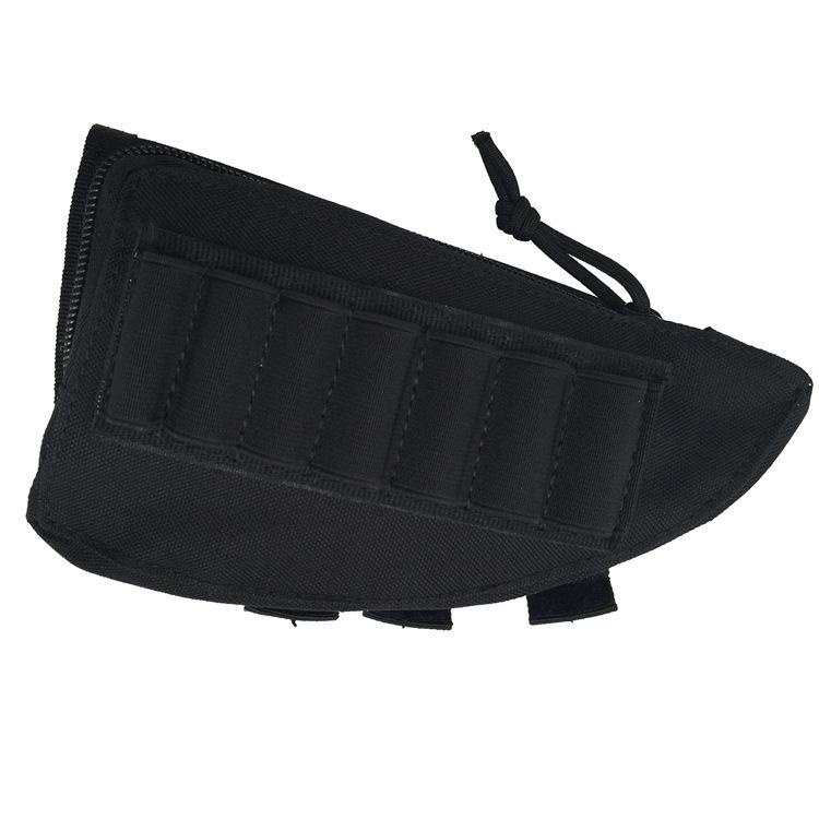 Tactical cheek support bag, butt bullet bag, 12G shotgun fan accessory bag, outdoor hunting bag, hunting bag