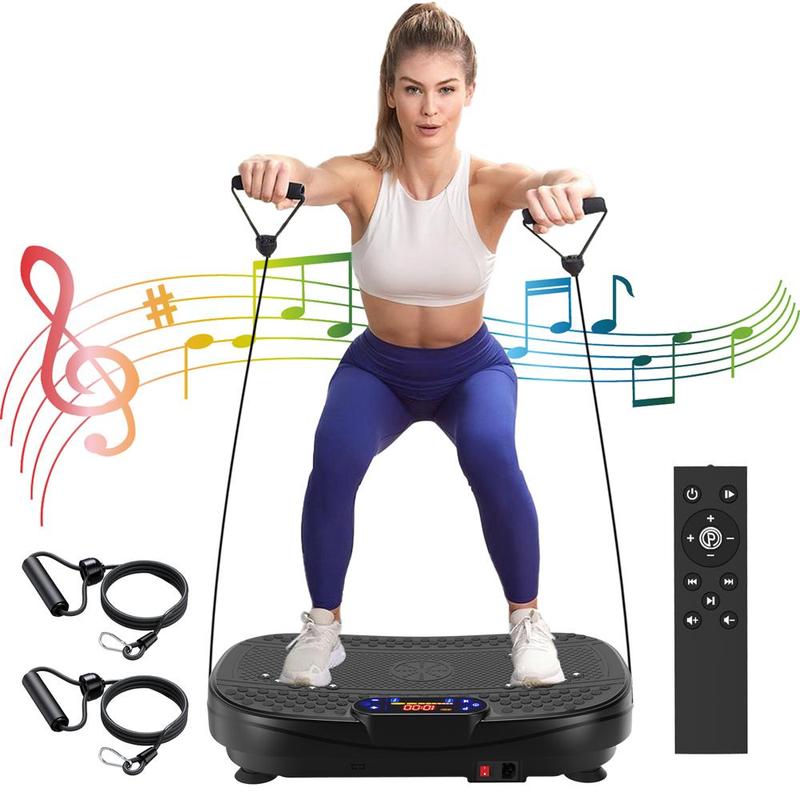 Vibration Plate Fitness Platform Exercise Machine Vibrating Shaking Full Body Shaker Workout Vibrate Stand Shake Board Sport Gym for Fitness Machine