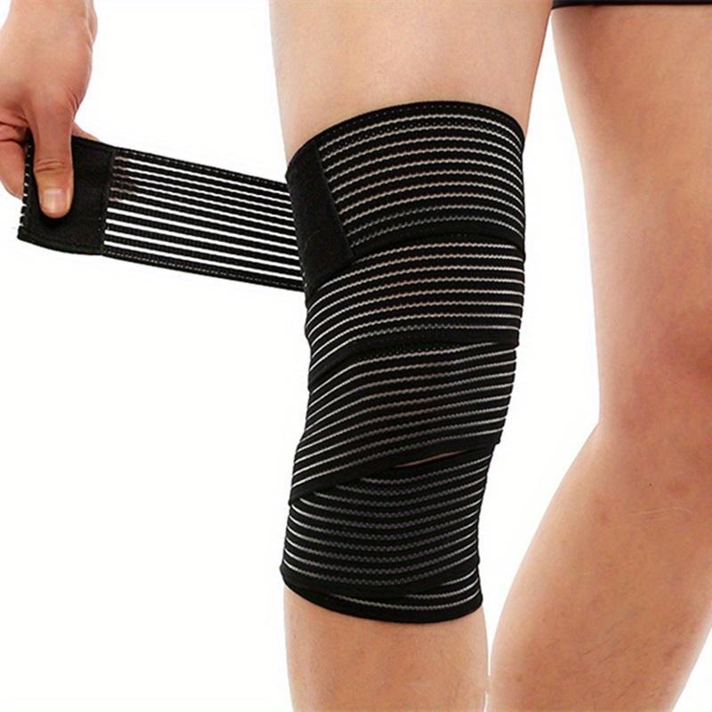 Sports Knee Support, Adjustable Sports Knee Protective Tape, Leg Guard Elastic Band, Elastic Knee Support, Compression Knee Support, Sports Accessories