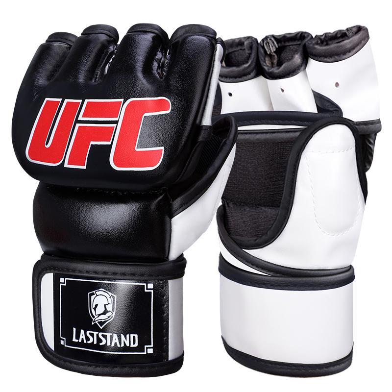 Half Finger Boxing Gloves, 1 Pair Professional Gloves Mma, Training Gloves for Men, Ufc Gloves, Martial Arts Gloves, Boxing & Martial Arts Equipment, Boxing Equipment, Gym Equipment, Punching Gloves