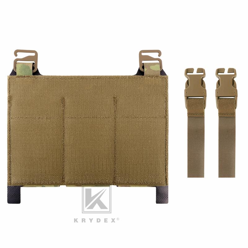 Krydex Tactical KTAR Front Flap 5.56 Triple Pouch for Tactical Vest Plate Carrier