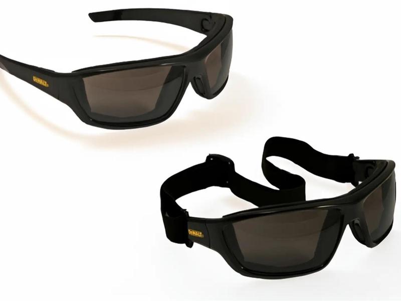 Dewalt Converter Safety Glasses Goggles  Anti Fog Lenses Foam Padded