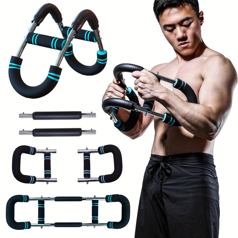 ARM Trainer, Adjustable Chest Expander, Arm Exerciser, Shoulder Muscle Training Fitness Equipment, Upper Body Strength Training Equipment, Portable Spring Resistance Home Fitness Equipment