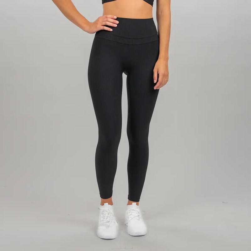 Bucked Up - Ribbed Scrunch Leggings Athletic Active Wear