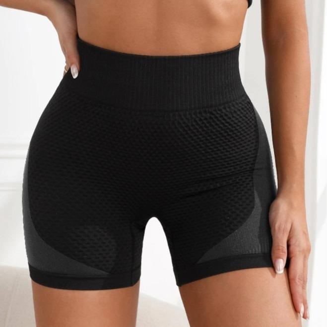 Sport Seamluxe Striped Print Wideband Waist Sports Shorts