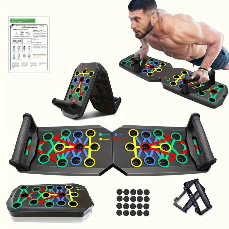 Foldable Push-Up Board – Multifunctional Full-Body Workout Equipment - Durable, Portable Gym Gear for Home, Perfect for All Fitness Levels