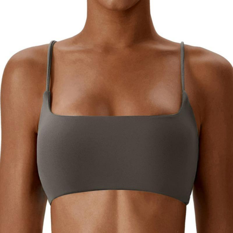 Women ' s Solid Backless Sports Bra , Breathable Comfortable Sexy Sports Bra for Gym Workout Exercise Yoga , Ladies Summer  Sportswear Clothing