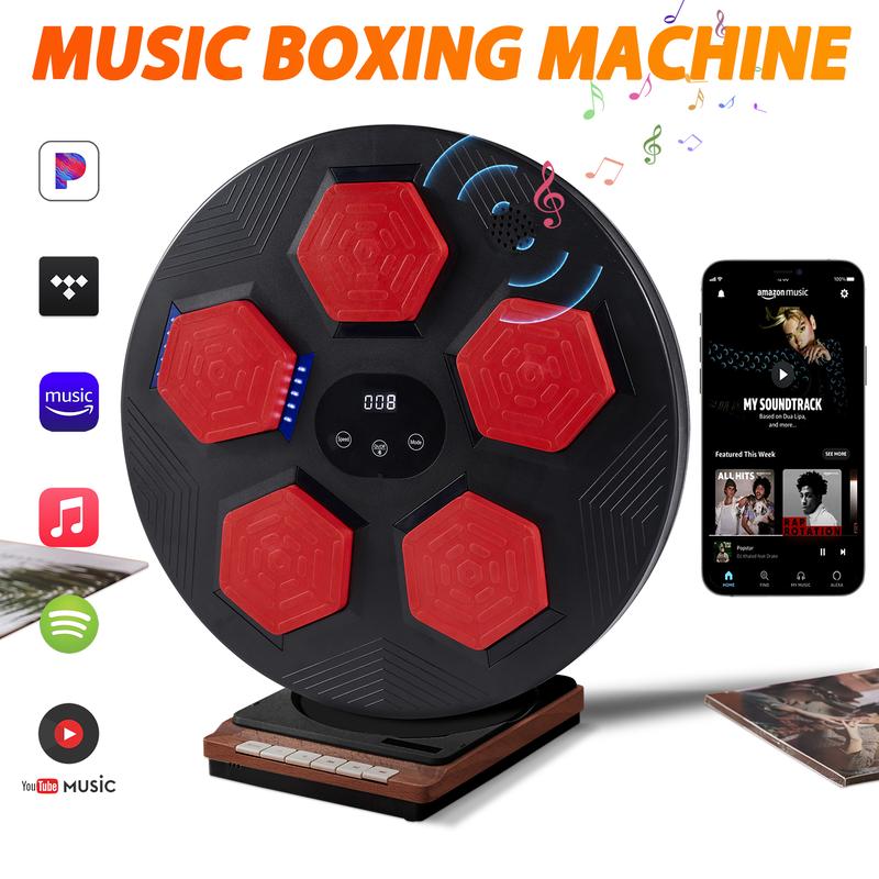 Music Boxing Machine with Bluetooth-Enabled Wall-Mounted Smart Music Boxing Machine