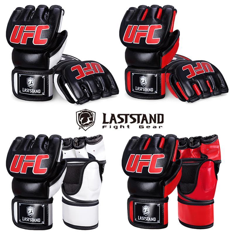 Half Finger Boxing Gloves, 1 Pair Professional Gloves Mma, Training Gloves for Men, Ufc Gloves, Martial Arts Gloves, Boxing & Martial Arts Equipment, Boxing Equipment, Gym Equipment, Punching Gloves