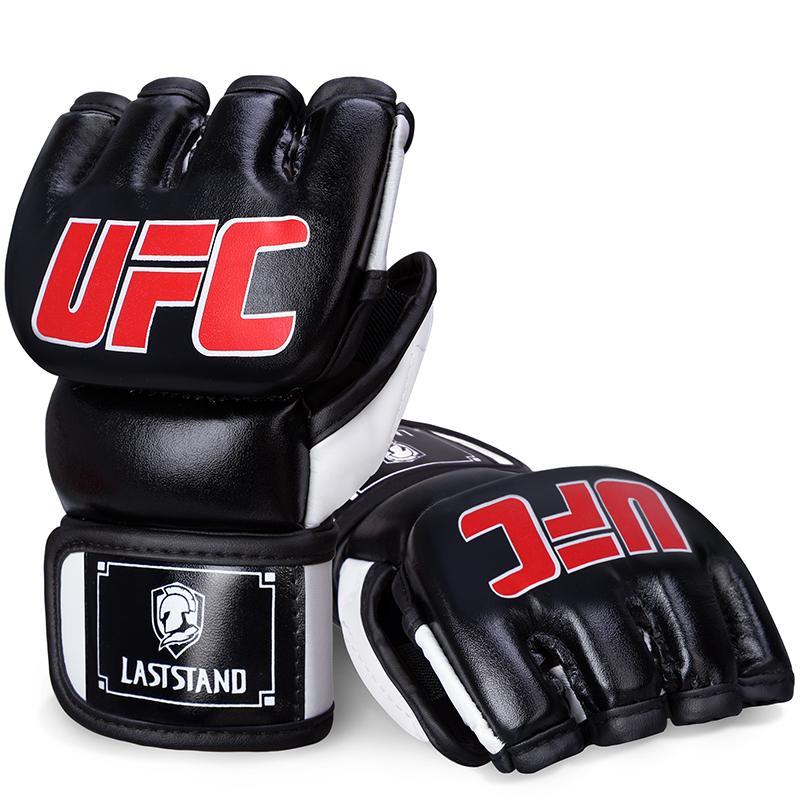 Half Finger Boxing Gloves, 1 Pair Professional Gloves Mma, Training Gloves for Men, Ufc Gloves, Martial Arts Gloves, Boxing & Martial Arts Equipment, Boxing Equipment, Gym Equipment, Punching Gloves