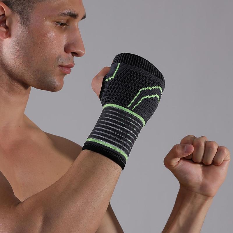 Sports Wristband, Breathable Fingerless Glove, Sweat-absorbing Wrist Support Gear For Basketball Badminton