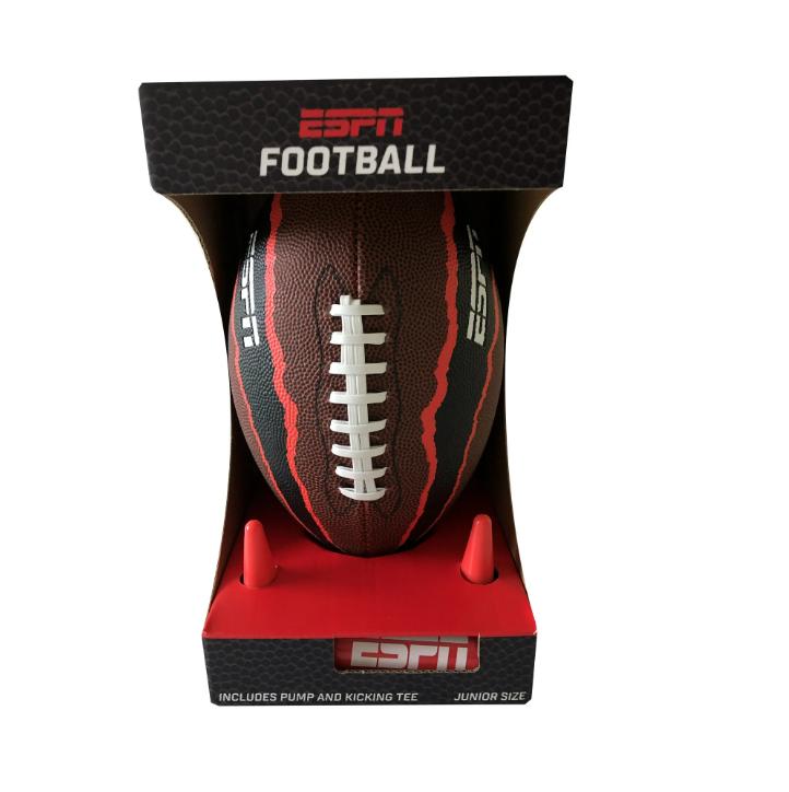 ESPN MB2 Junior Size Football Pack: Includes Kicking Tee and Pump