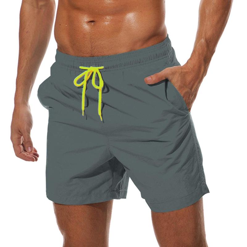 MAGCOMSEN Men's Quick Dry Swim Trunks with Mesh Lining Beach Shorts Boardshorts Swim Shorts 3 Pockets