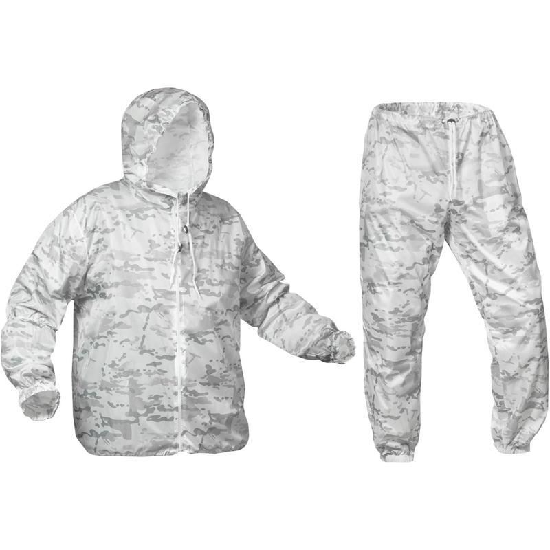 Multicam Alpine Snow Camo Winter Camouflage Overwhites Parka for Hunting, Airsoft, Paintball, Winter Sports